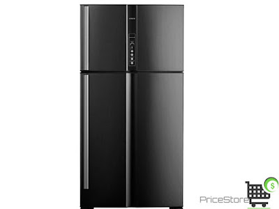 هيتاشي ثلاجة 24.7 قدم موديل R-V905PS1KVT-BBK هيتاشي ثلاجة 24.7 قدم موديل R-V905PS1KVT-BBK