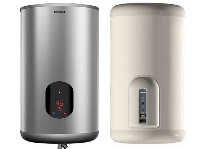 اسعار سخان تورنيدو كهرباء 45 لتر و35 و55 و65 لتر ومميزات وعيوب كل نوع