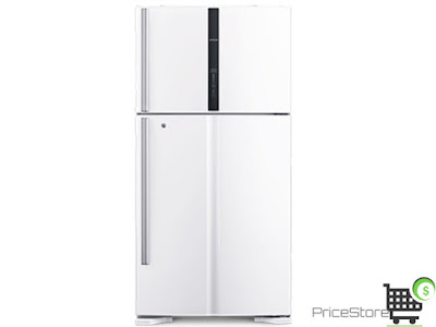 ثلاجة هيتاشي 18 قدم ابيض موديل R-V675PWH ثلاجة هيتاشي 18 قدم ابيض موديل R-V675PWH