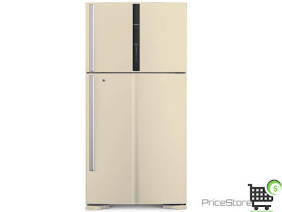 ثلاجة هيتاشي 18 قدم بيج موديل R-V675PS7KBEG ثلاجة هيتاشي 18 قدم بيج موديل R-V675PS7KBEG