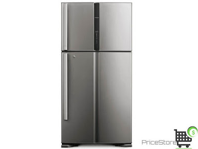 ثلاجة هيتاشي 18 قدم سيلفر موديل R-V675PS3K ثلاجة هيتاشي 18 قدم سيلفر موديل R-V675PS3K