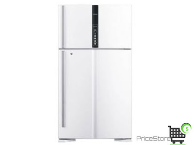 ثلاجة هيتاشي 21 قدم بابين موديل R-V805PS1KVTWH ثلاجة هيتاشي 21 قدم بابين موديل R-V805PS1KVTWH