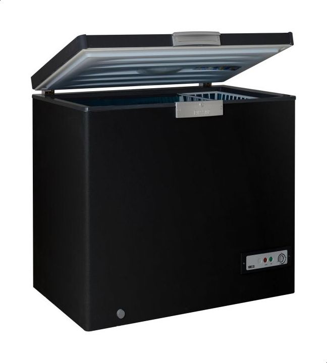 ديب فريزر باساب افقي سعة 200 لتر موديل ES241L اسود