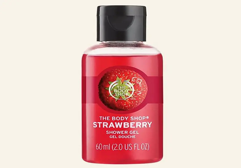جل الاستحمام  من ذا بودي شوب من تشكيلة الفراولة