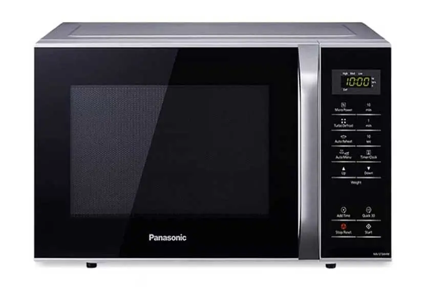افضل انواع الميكروويف واسعارها 2024 وكيف تختاري نوع جيد 6 ميكروويف باناسونيك سولو 25 لتر فضي موديل NNST34H